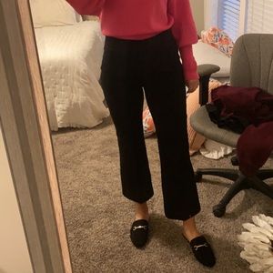 Size 6 J Crew Hayden Kickout Crop Pant